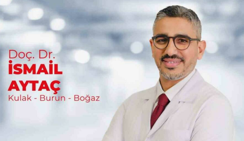 Kulak Burun Boğaz Uzmanı Doç. Dr. İsmail Aytaç, havuz sonrası