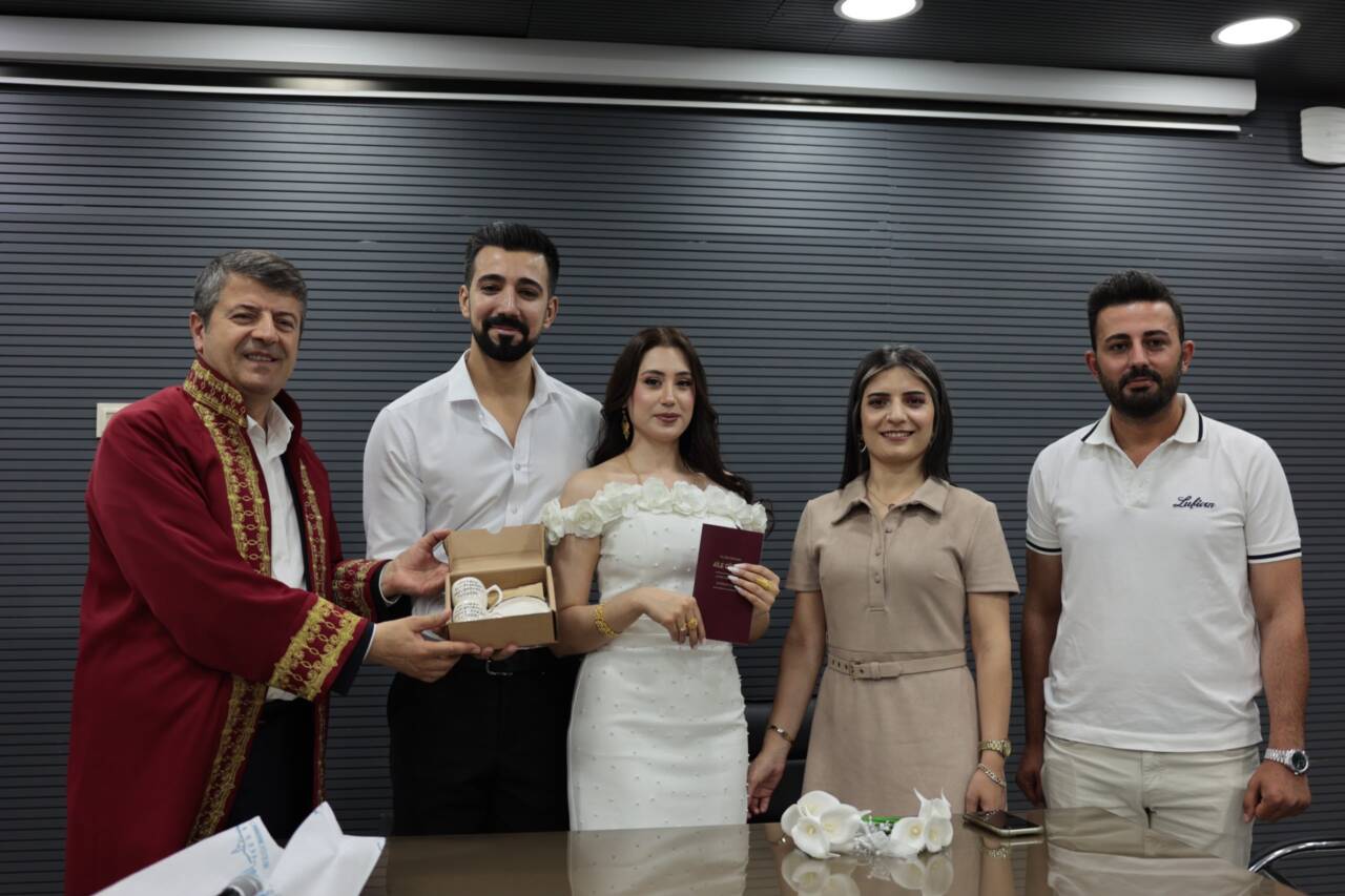 Adıyaman’da ilk 6 ayda 837 çift “Evet” dedi