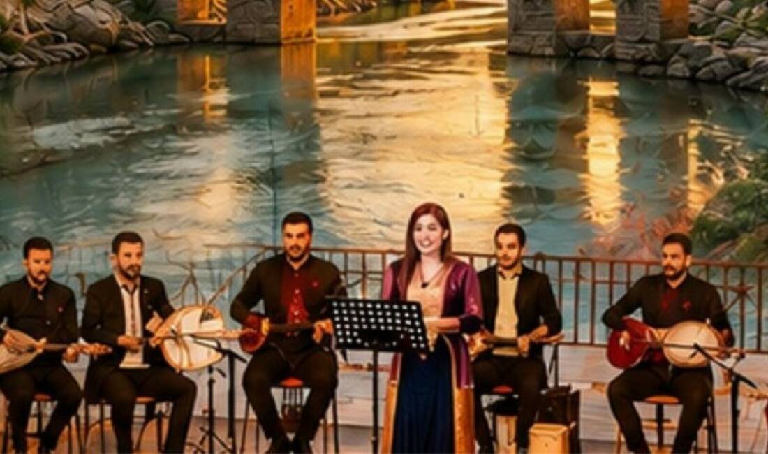 Adıyaman Belediyesi tarafından düzenlenen yaz konserleri kapsamında vatandaşlar, yöresel ezgiler