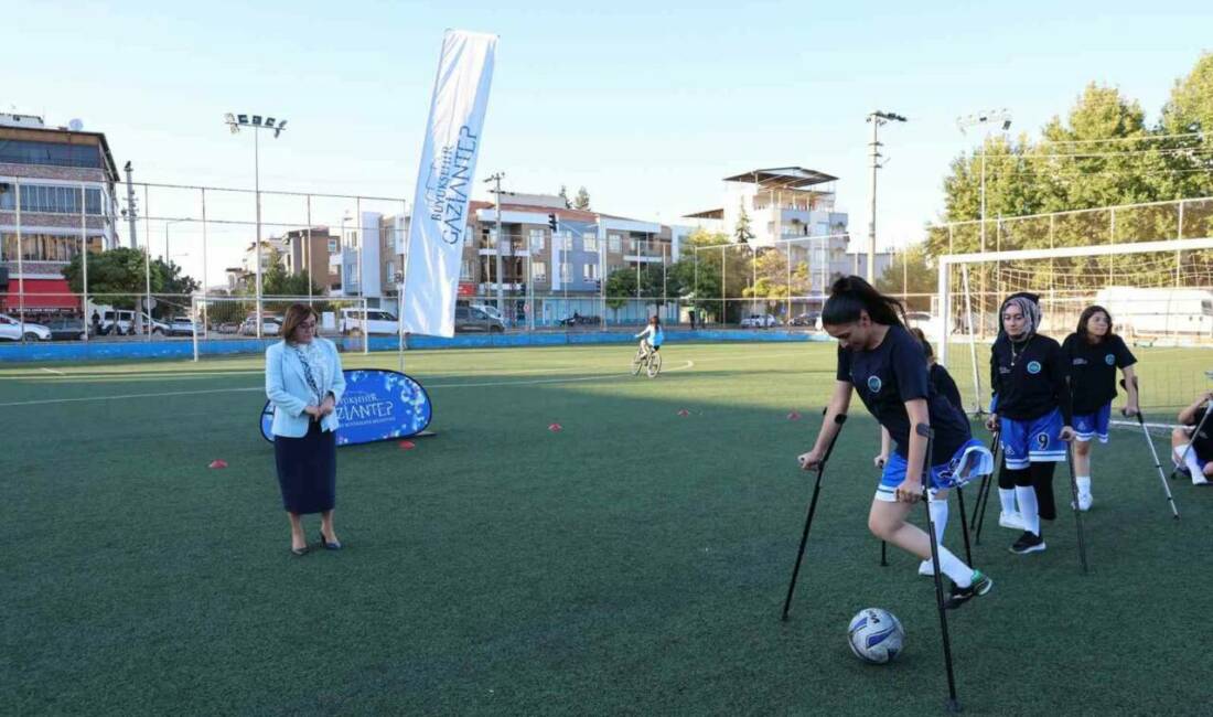 Gaziantep Büyükşehir Belediyesi, Türkiye’nin ilk Kadın Ampute Futbol Takımı’nı kurarak