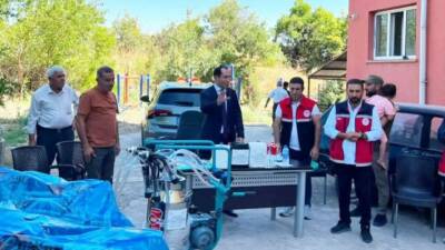 Adıyaman’ın Gerger ilçesinde, hayvancılığın geliştirilmesine yönelik yürütülen yüzde 50 hibe