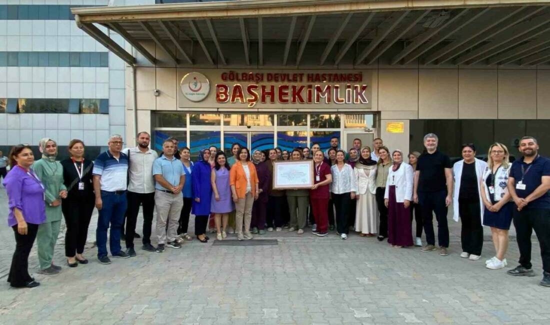 Adıyaman’ın Gölbaşı ilçe Devlet Hastanesi, "Anne dostu hastane" unvanını almaya