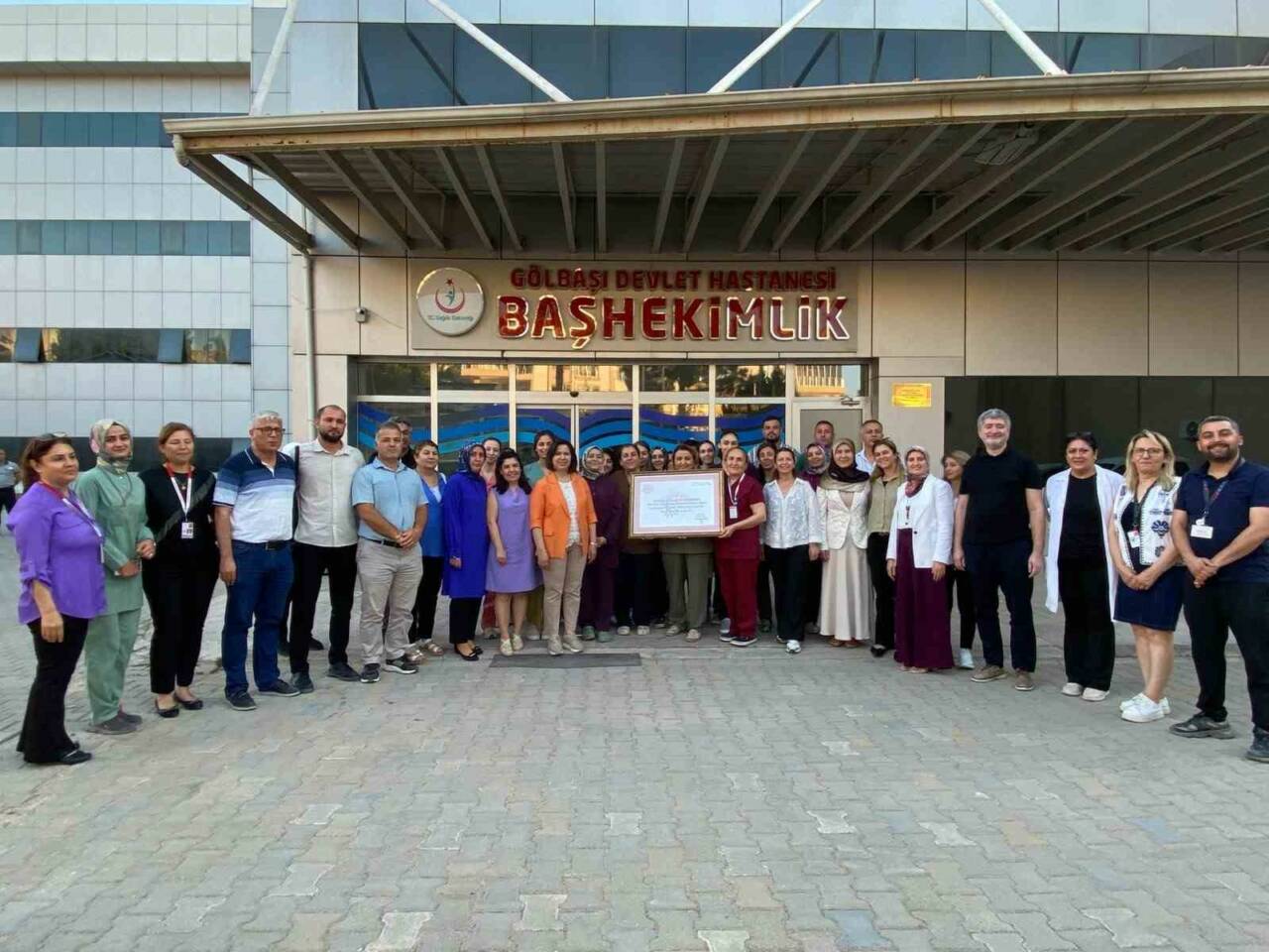 Gölbaşı Devlet Hastanesi “Anne dostu hastane” unvanı aldı