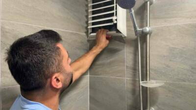 Adıyaman’da havalandırma boşluğunda mahsur kalan güvercini fark eden Muhabir Cihan