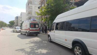 Adıyaman’da hafif ticari araç ile motosikletin çarpışması sonucu meydana gelen