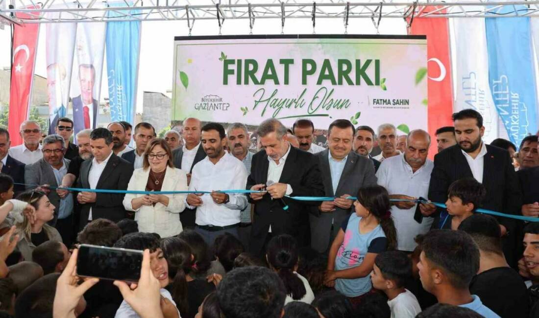 Fırat Mahallesi’nde Gaziantep Büyükşehir Belediyesi ve Valiliği iş birliğiyle yapılan