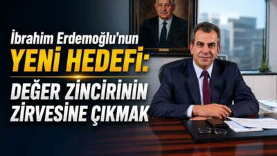 Erdemoğlu Holding Yönetim Kurulu Başkanı hemşerimiz İbrahim Erdemoğlu, üretim odaklı