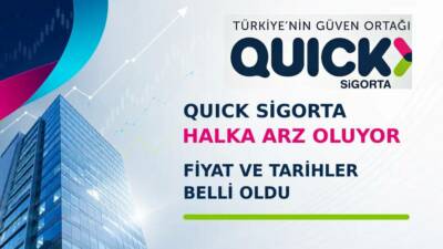 Quick Sigorta A.Ş., 29-30-31 Temmuz 2026 tarihlerinde yatırımcılardan talep toplayacak.