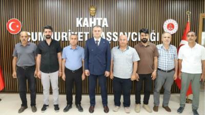 Kahta Gazeteciler ve Yazarlar Cemiyeti Başkanı Mustafa İşeri ile cemiyet