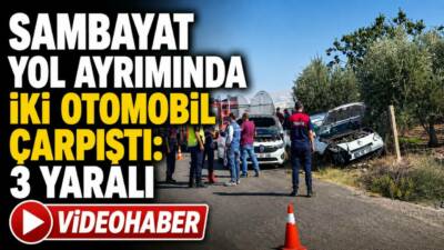 Adıyaman'ın Besni ilçesine bağlı Sambayat beldesi Gümüşlü köyü yol ayrımında