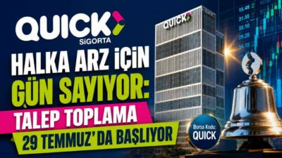 Yerli ve milli sigorta şirketi Quick Sigorta, SPK onayıyla halka
