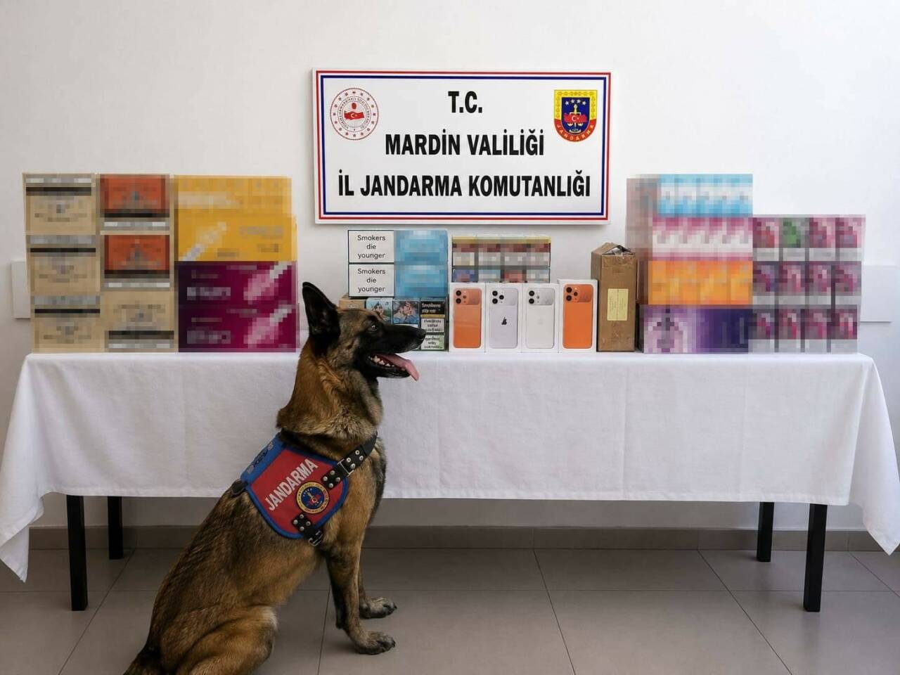 Mardin’de kaçak tütün operasyonunda 2 gözaltı