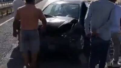 Mardin’in Nusaybin ilçesinde kamyonet ile otomobilin çarpışması sonucu 1 kişi