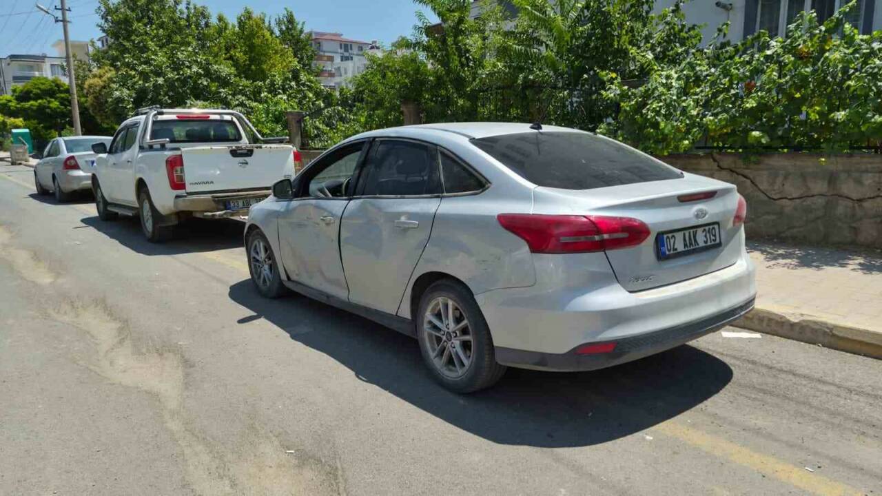 Adıyaman’da motosiklet ile otomobilin çarpışması sonucu meydana gelen trafik kazasında