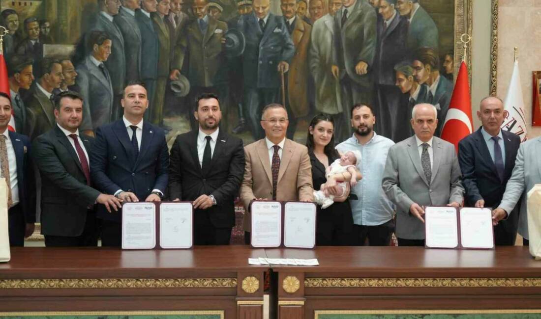 MÜSİAD Gaziantep Şubesi “Aileye bereket, çocuğa destek” protokolünü imzaladı Gaziantep Valiliği Koordinasyonunda MUSİAD Gaziantep Şubesi ve Gaziantep Aile ve
