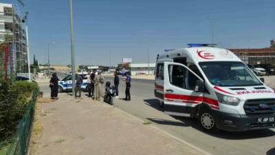 Adıyaman’da otomobille çarpışan motosikletin sürücüsü yaralandı.