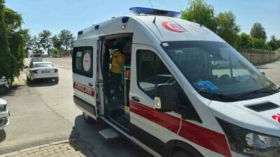 Adıyaman’da otomobil ile motosikletin çarpışması sonucu meydana gelen trafik kazasında