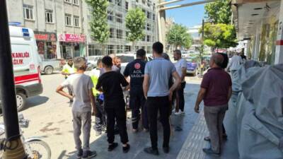 Adıyaman’da panelvan araç ile motosikletin çarpışması sonucu motosiklet sürücüsü kadın