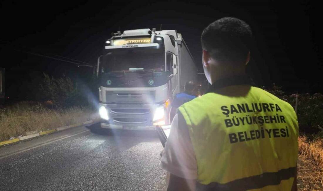 Şanlıurfa Büyükşehir Belediyesi, kayıt dışı ticaretin önüne geçmek, esnafın emeğini
