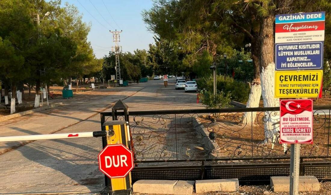 Adıyaman'daki Gazihan Dede Mesire Alanı, şehit ve gazi yakınlarına yönelik