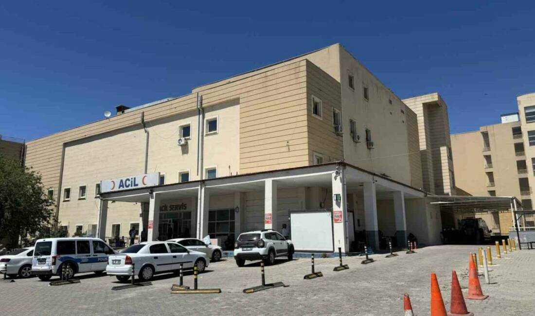 Şanlıurfa’nın Siverek ilçesinde otomobilin traktöre çarpması sonucu meydana gelen trafik