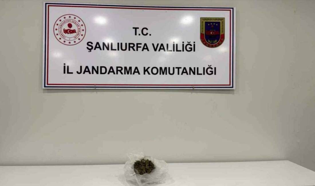 Şüpheli şahsın üzerinden uyuşturucu çıktı Şanlıurfa’da şüpheli hareketler sergileyen şahsın üzerinden 100 gram esrar maddesi