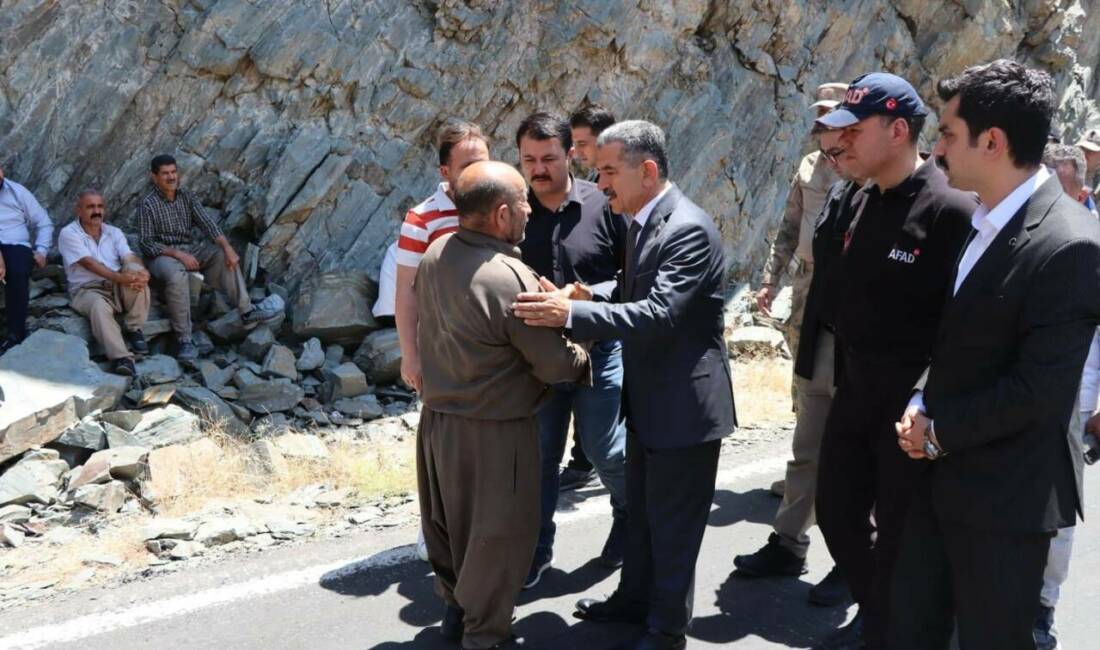 Şırnak’ın Beytüşşebap ilçesinde balık tutarken Habur Çayı’na düşen ve akıntıya