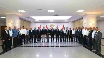 Adıyaman Valisi Abdullah Küçük, İl Genel Meclisi Başkanı Mehmet Kılınç