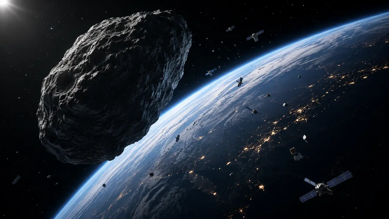 Yaklaşık 375 metre genişliğindeki Apophis asteroidi, 13 Nisan 2029’da Dünya’ya