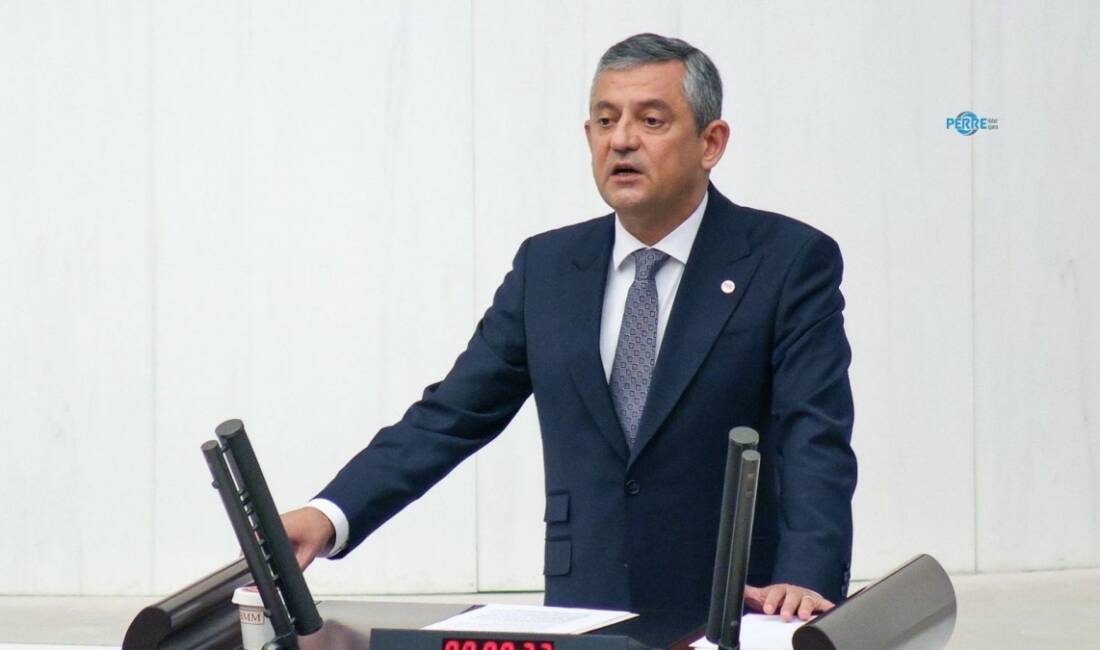 YENİ Parti Genel Başkanı Özgür Özel, TBMM Genel Kurulu'nda görüşülen