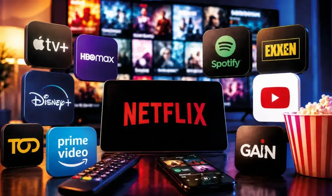 Video ve müzik platformlarından yapay zekâ uygulamalarına, bulut depolamadan oyun