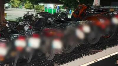 Gaziantep’te trafik ekipleri tarafından son 3 günde gerçekleştirilen motosiklet denetimlerinde,