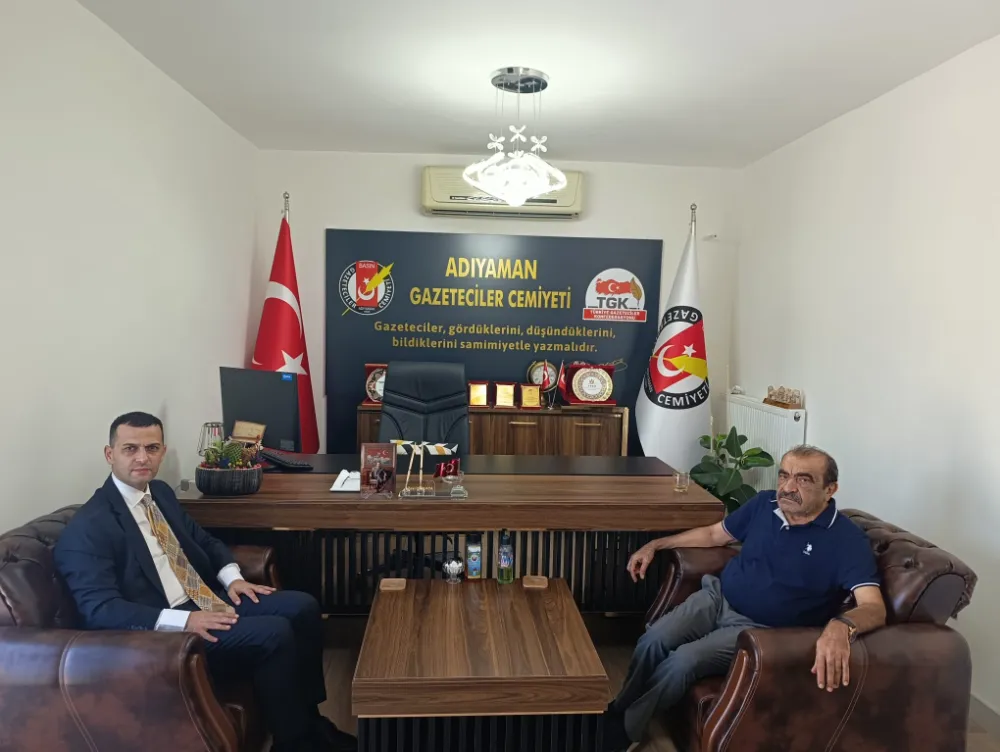 Adıyaman İl Özel İdaresi Genel Sekreteri Göktaş’tan AGC’ye ziyaret