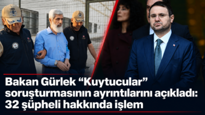 Adalet Bakanı Akın Gürlek, kamuoyunda “Kuytucular” olarak bilinen yapıya yönelik
