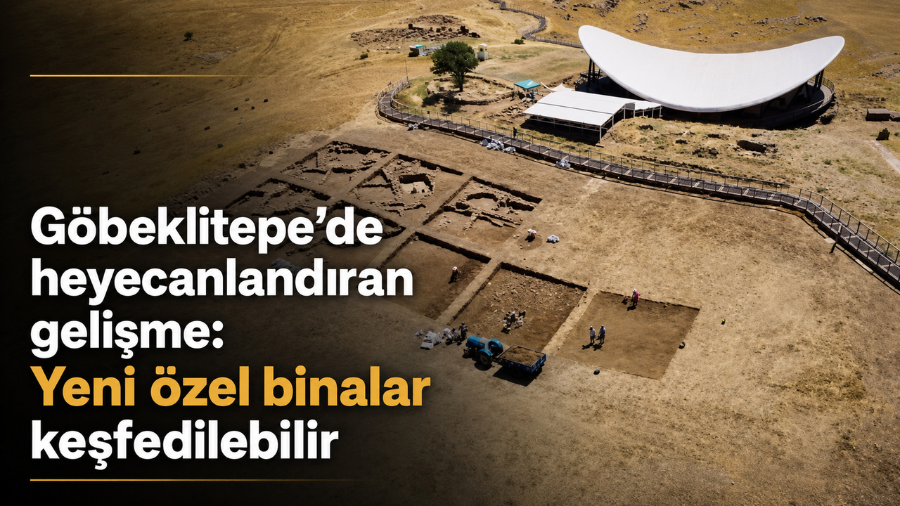 Göbeklitepe Kazı Ekibi, bu yılki saha çalışmalarının “kuzey çukuru” olarak