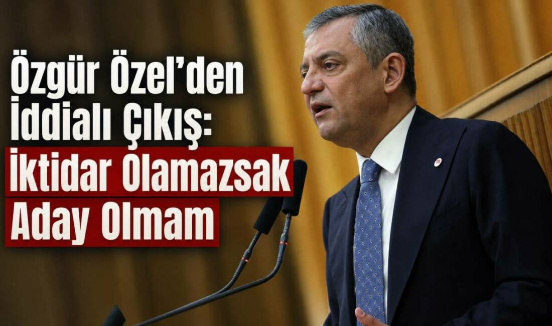 YENİ Parti Genel Başkanı Özgür Özel, partisinin ilk açık TBMM
