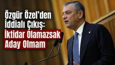 YENİ Parti Genel Başkanı Özgür Özel, partisinin ilk açık TBMM