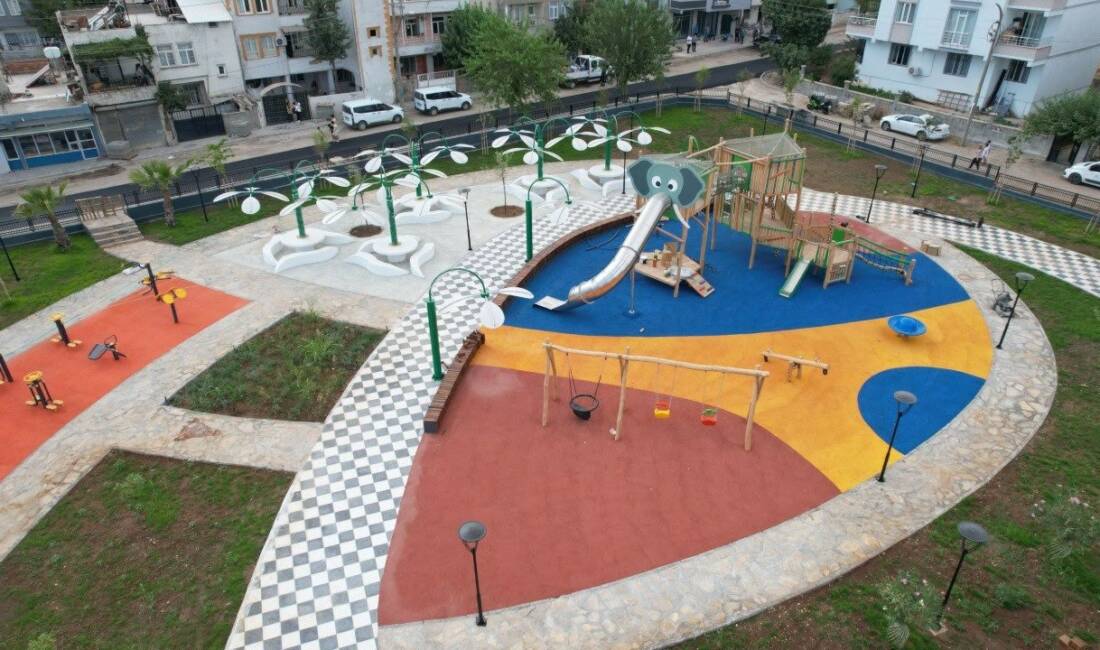 Denizli Büyükşehir Belediyesi tarafından Karapınar Mahallesi’ne kazandırılan 3 bin 500