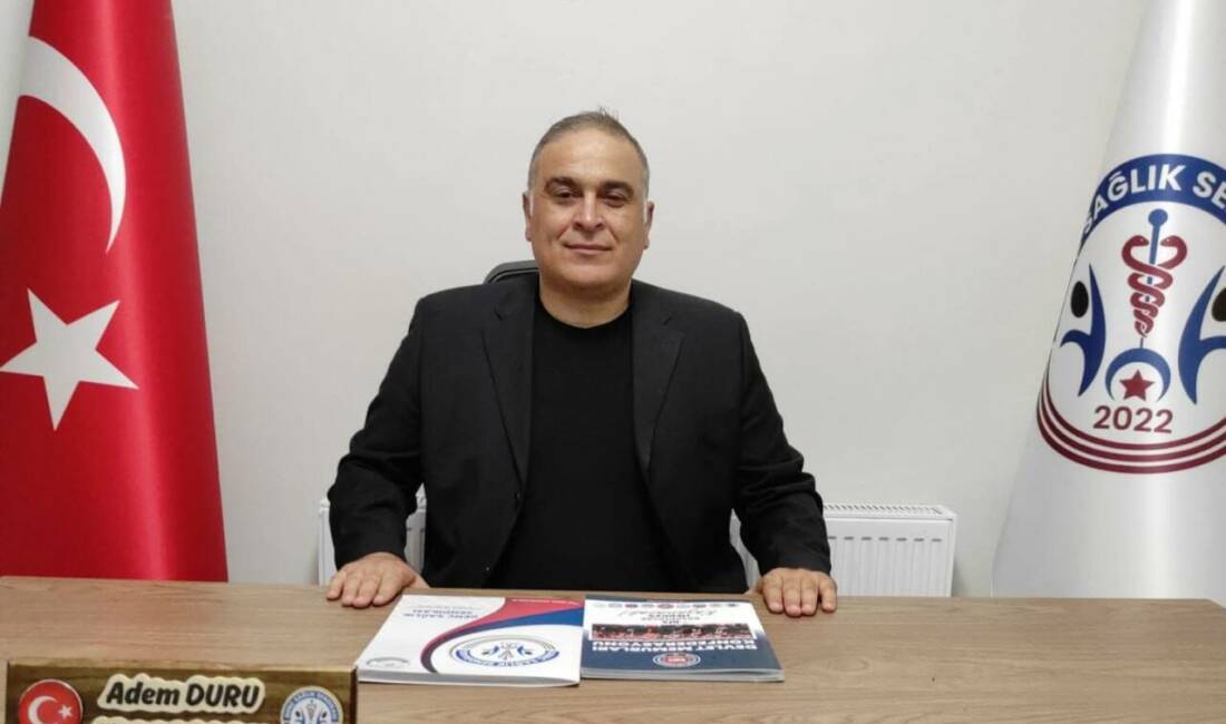 Genç Sağlık Sendikası Adıyaman Şubesi Başkanı Adem Duru, 8. Dönem