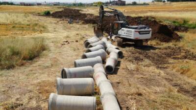 Adıyaman Belediyesi, Altınşehir Mahallesi’nde yıllardır devam eden ve atık suların