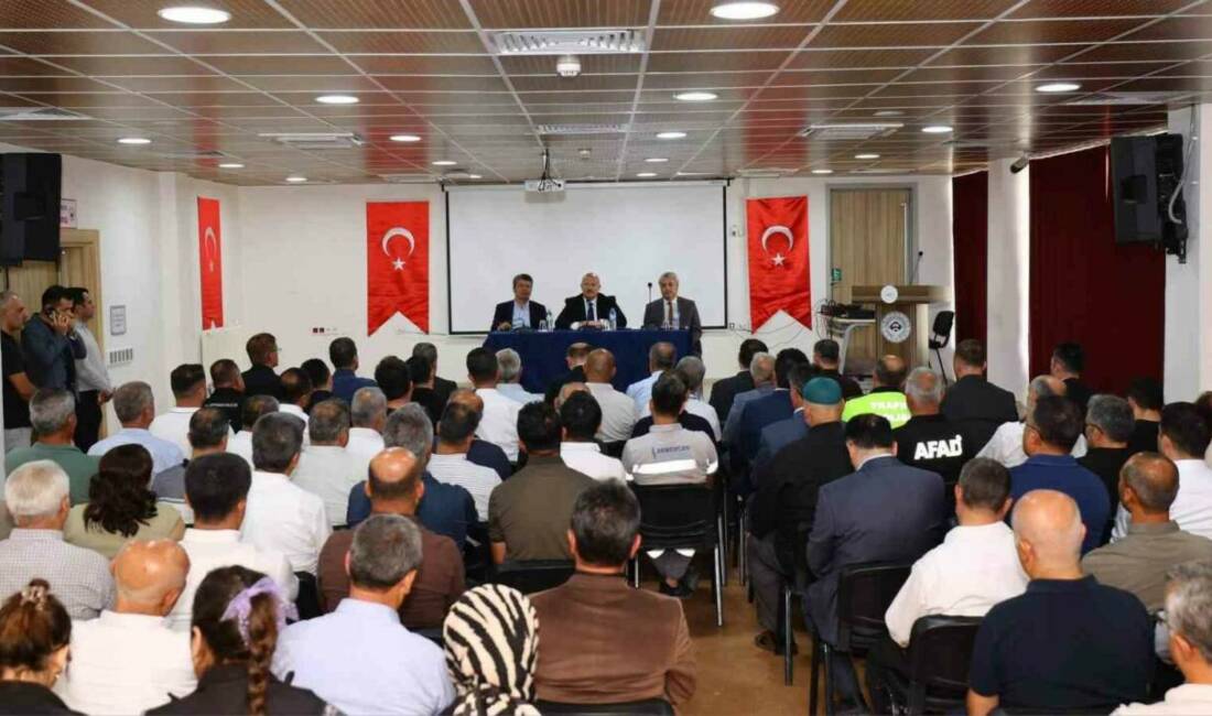Adıyaman Valiliği, "Halk ve Güvenlik" toplantılarının ilki Necip Fazıl Kısakürek