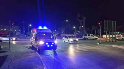 Adıyaman’da, sürücüsünün direksiyon hakimiyetini kaybettiği motosikletin devrilmesi sonucu 1 kişi