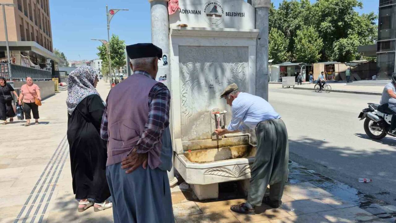 Adıyaman’da sıcak hava etkisini sürdürüyor