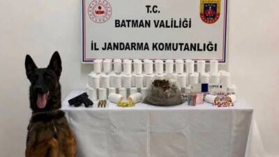 Batman İl Jandarma Komutanlığı ekiplerince uyuşturucu madde ticareti yapan şahıslara