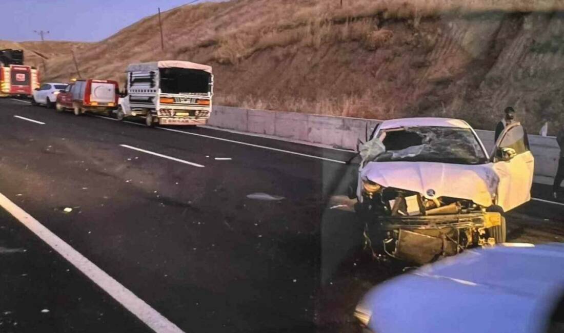 Batman’ın Kozluk ilçesinde sürücüsünün kontrolünden çıkarak takla atan otomobildeki 6