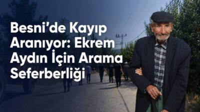 Alişar Köyü’ne kayıtlı 85 yaşındaki Alzheimer hastası Ekrem Aydın’dan gece