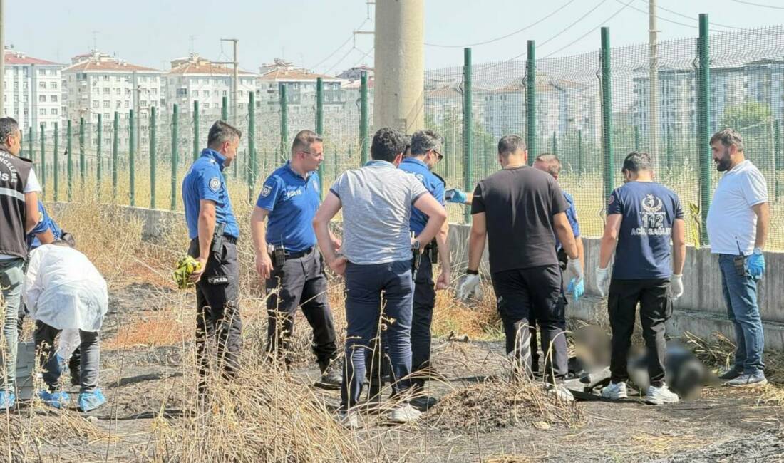 Diyarbakır’ın merkez Bağlar ilçesinde boş arazide silahla vurulmuş halde erkek