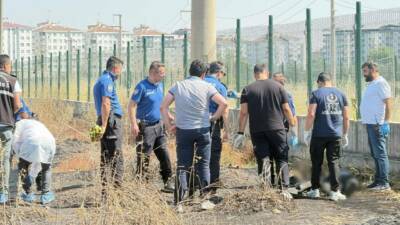 Diyarbakır’ın merkez Bağlar ilçesinde boş arazide silahla vurulmuş halde erkek