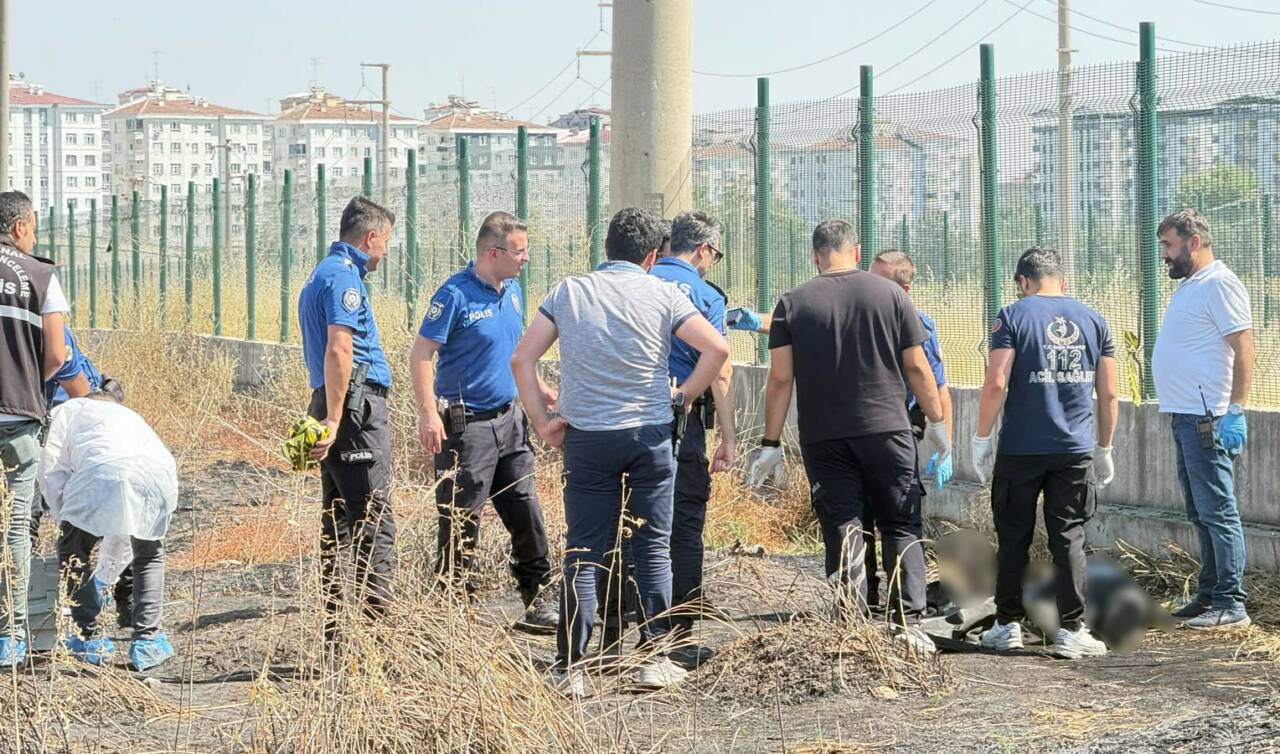 Diyarbakır’ın merkez Bağlar ilçesinde boş arazide silahla vurulmuş halde erkek