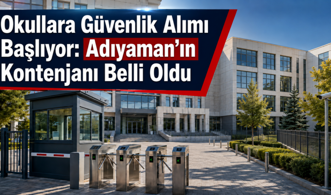 Yeni eğitim öğretim döneminde okullardaki güvenlik önlemlerinin artırılması amacıyla Türkiye